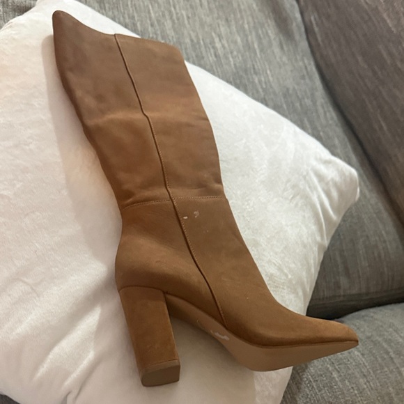 STEVE  MADDEN Tan Knee-High Boots SIZE 5.5 - Picture 6 of 7